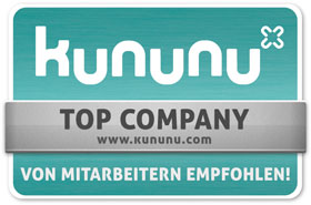 Top Company - Von Mitarbeiter empfohlen